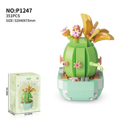 Eternal Flower Bouquet Sunflower Building Block Set